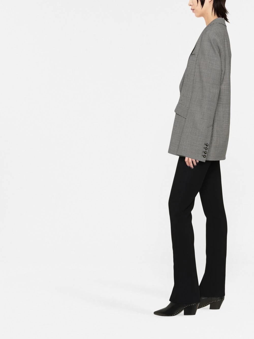 puppytooth oversized blazer - 4