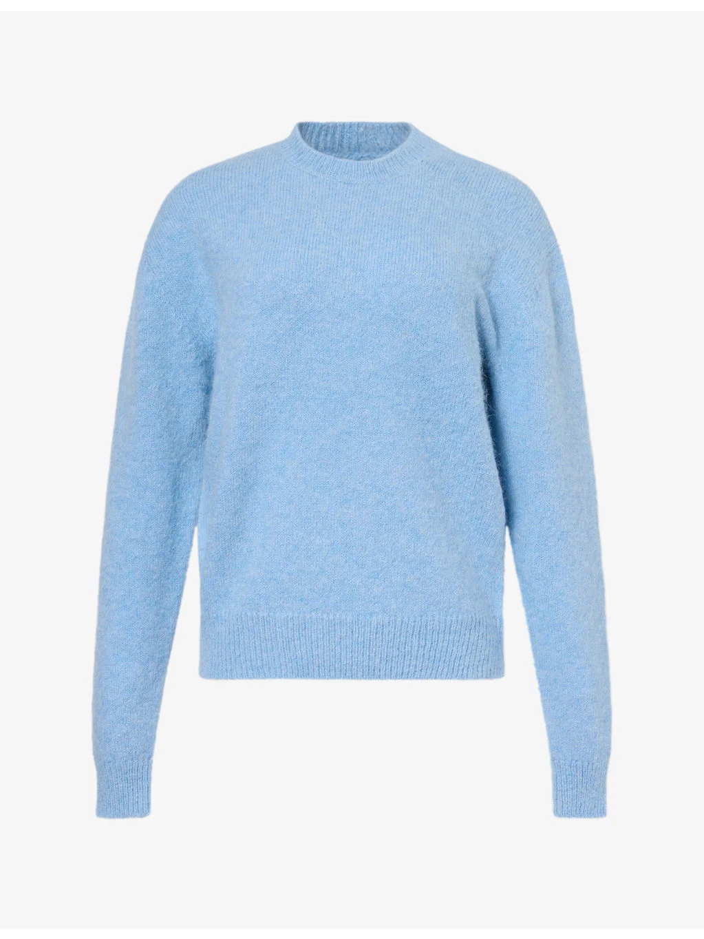 Crewneck Alpaca Wool-Blend Jumper - 1