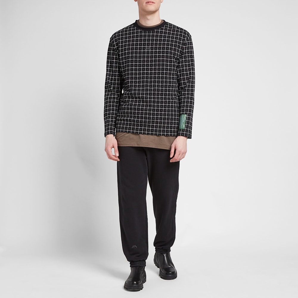 A-COLD-WALL* Long Sleeve Grid Tee - 6