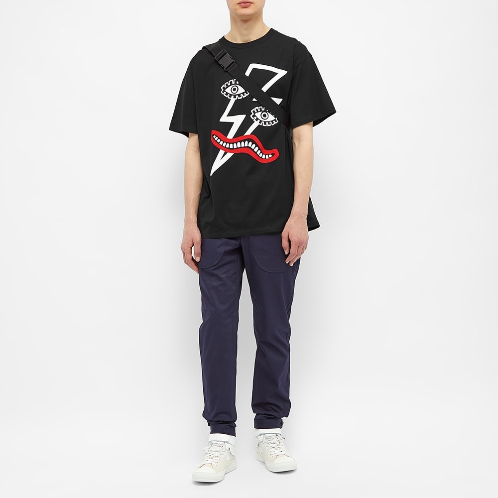 Neil Barrett Picasso Lightning Bolt Tee - 5