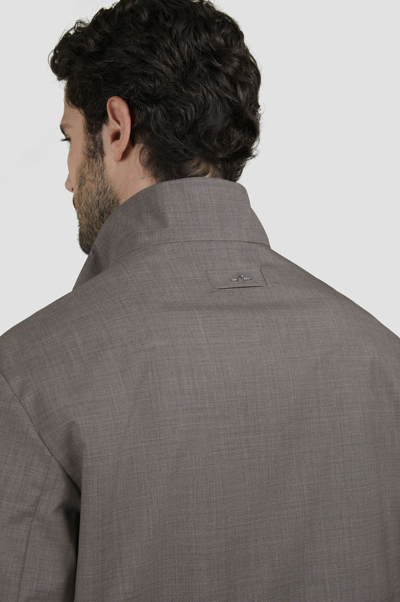 WOOL AND SILK BOMBER 6