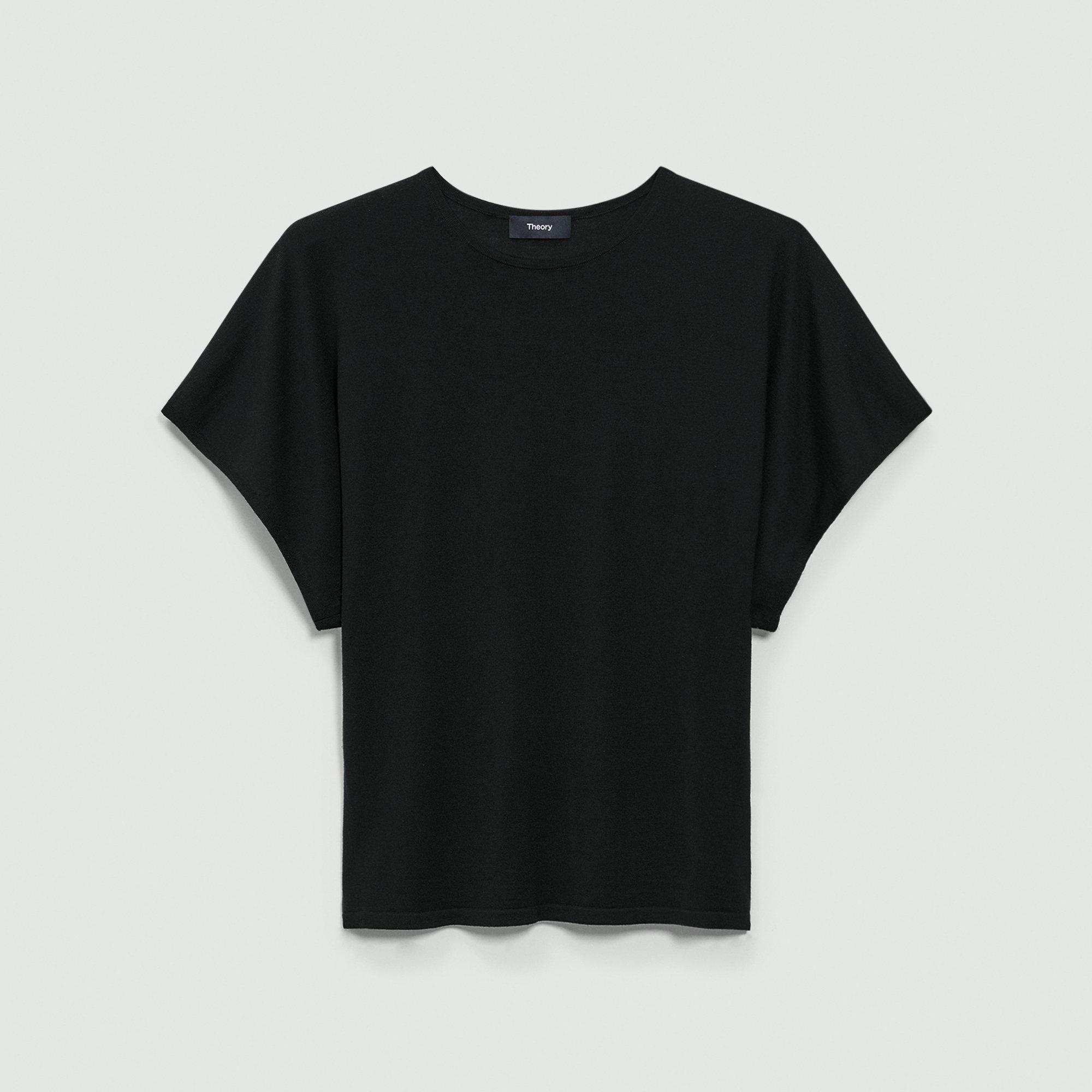 Flutter Sleeve Top in Regal Wool - 1