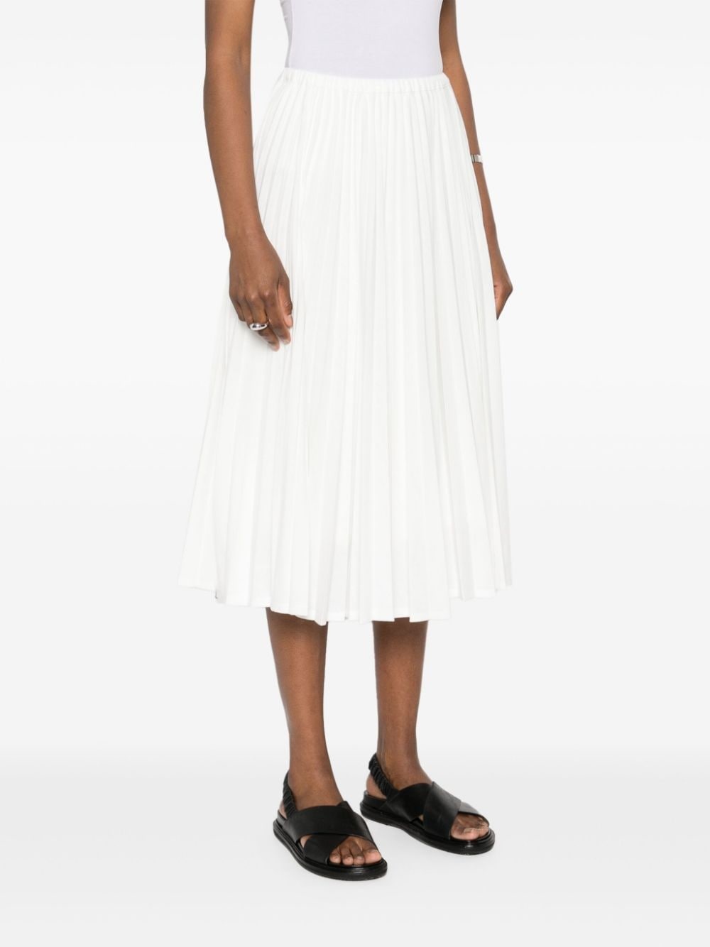 plissÃ© midi skirt - 3