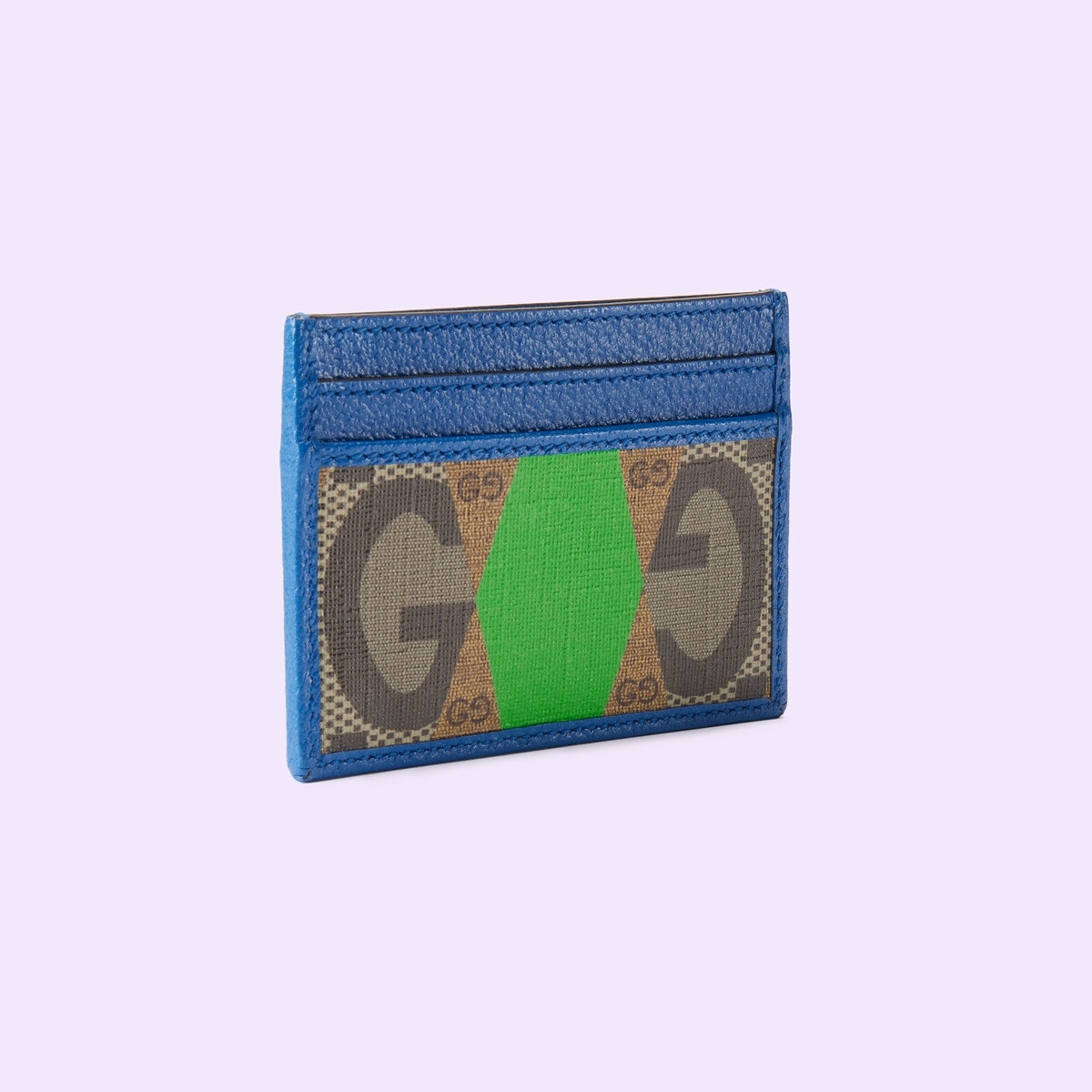 GG rhombus print card case - 4