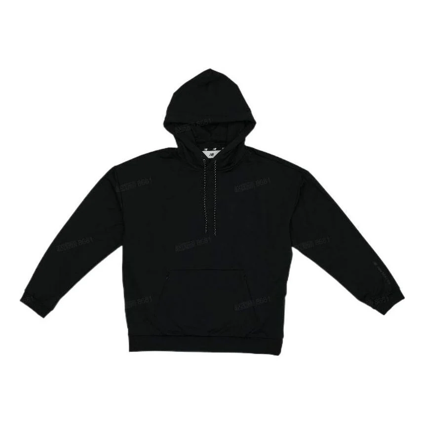 New Balance MET24 Hoodie 'Black' AMT25004-BK - 1