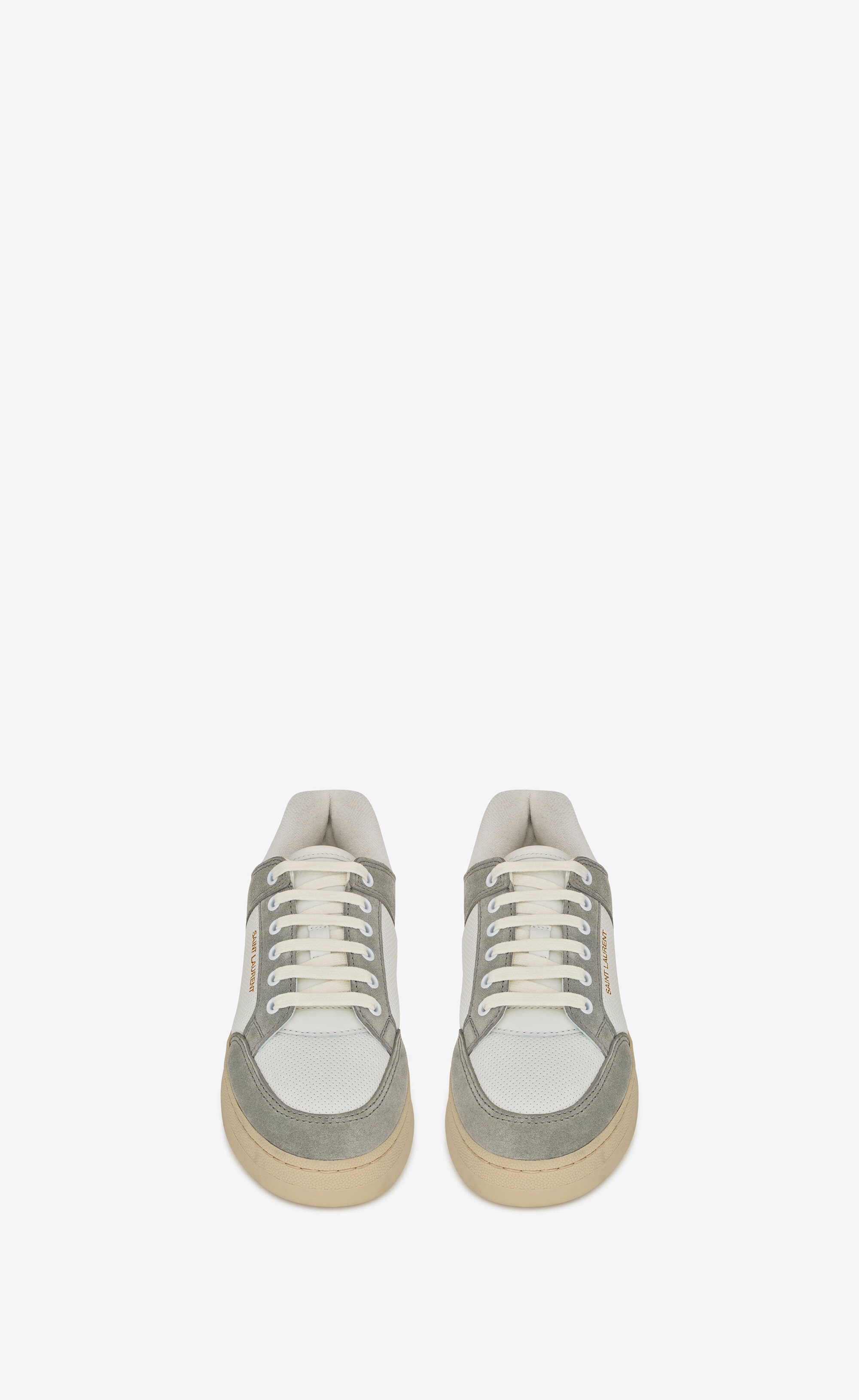 SAINT LAURENT sl/61 sneakers in leather and suede | REVERSIBLE