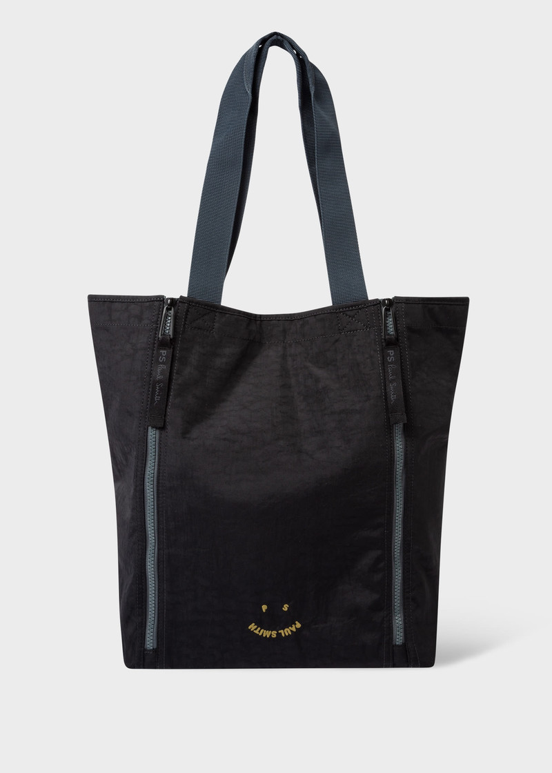 'Happy' Nylon Tote Bag 1