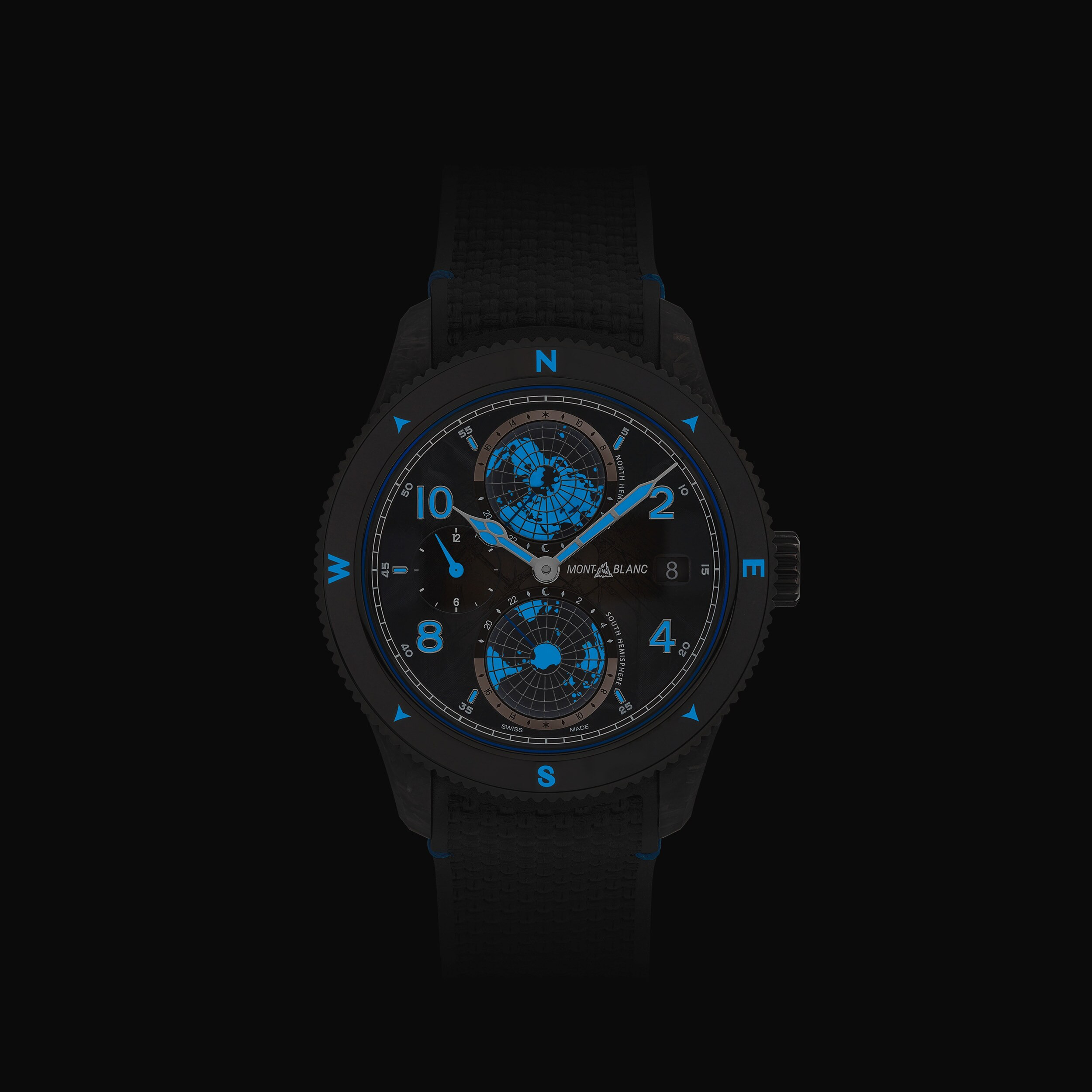 Montblanc 1858 Geosphere CARBO₂ 0 Oxygen Limited Edition - 1969 pieces - 6