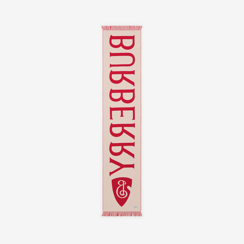 Burberry Logo Wool Scarf outlook