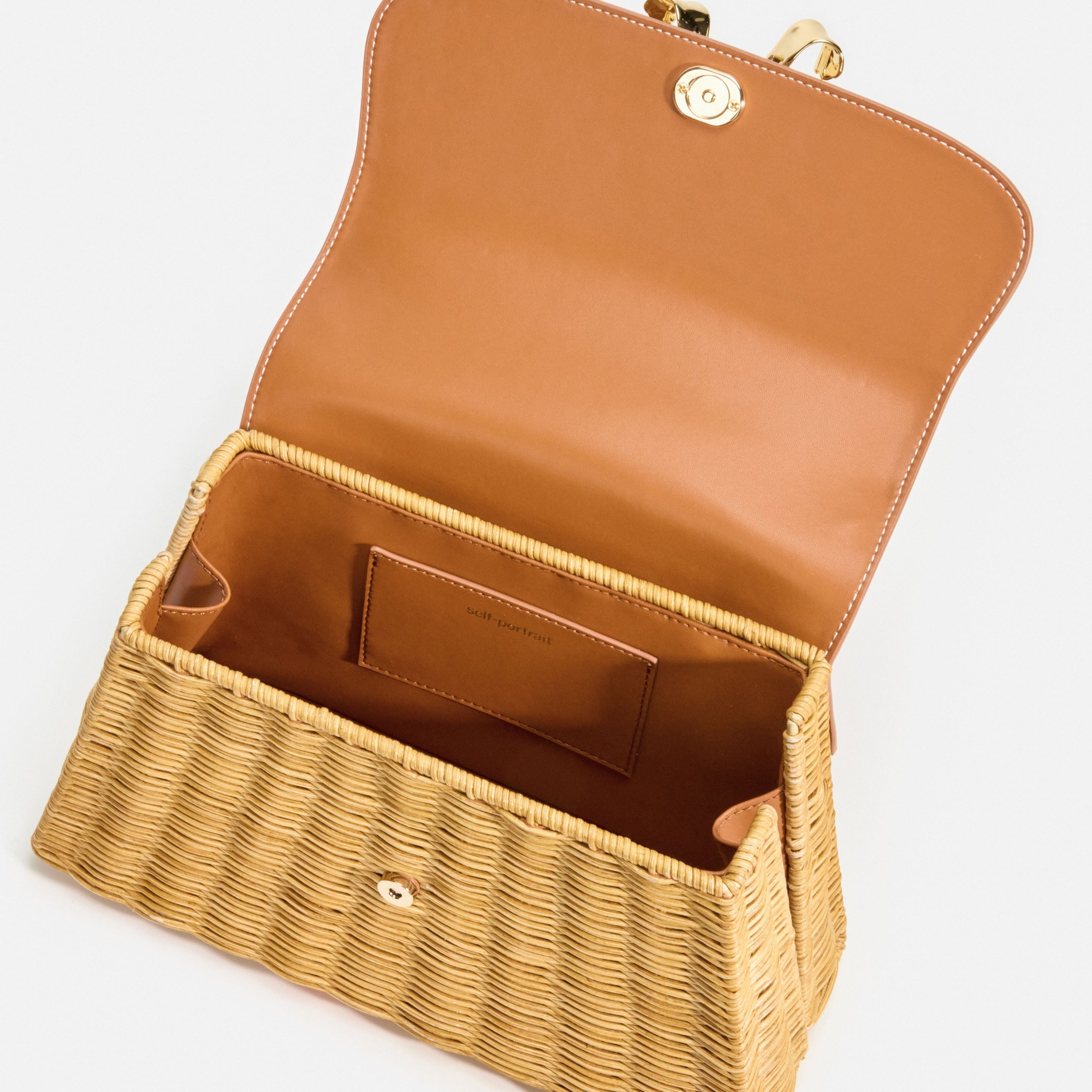 Rattan Mini Bow Bag - 5