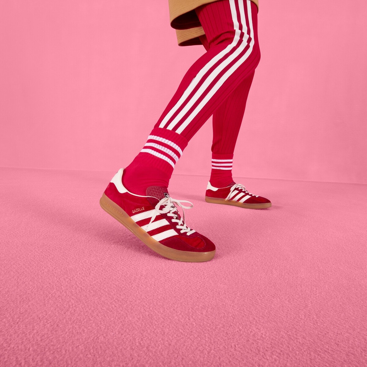 adidas x Gucci men's Gazelle sneaker - 3