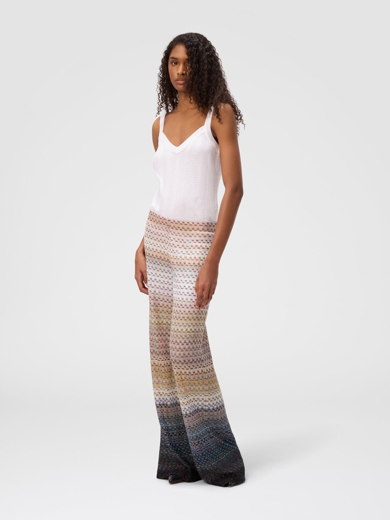 Missoni Chevron palazzo trousers outlook