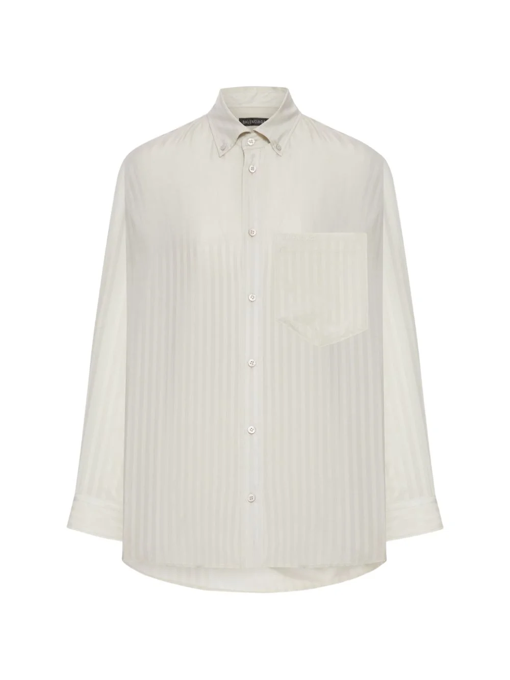 striped pocket shirt - 1