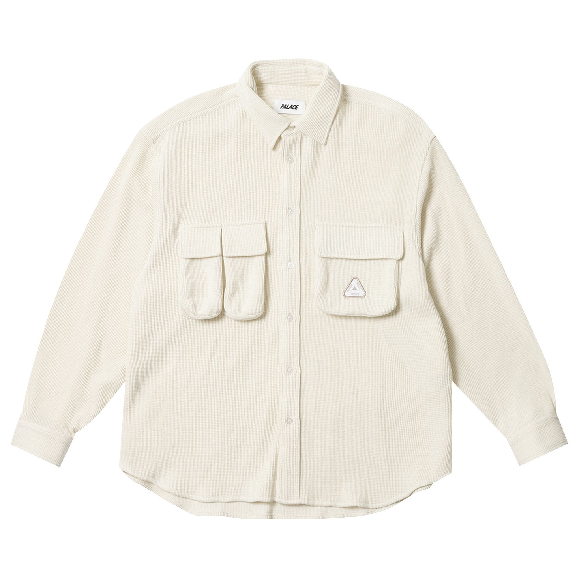 Palace Waffle Shirt 'Off White' - 1