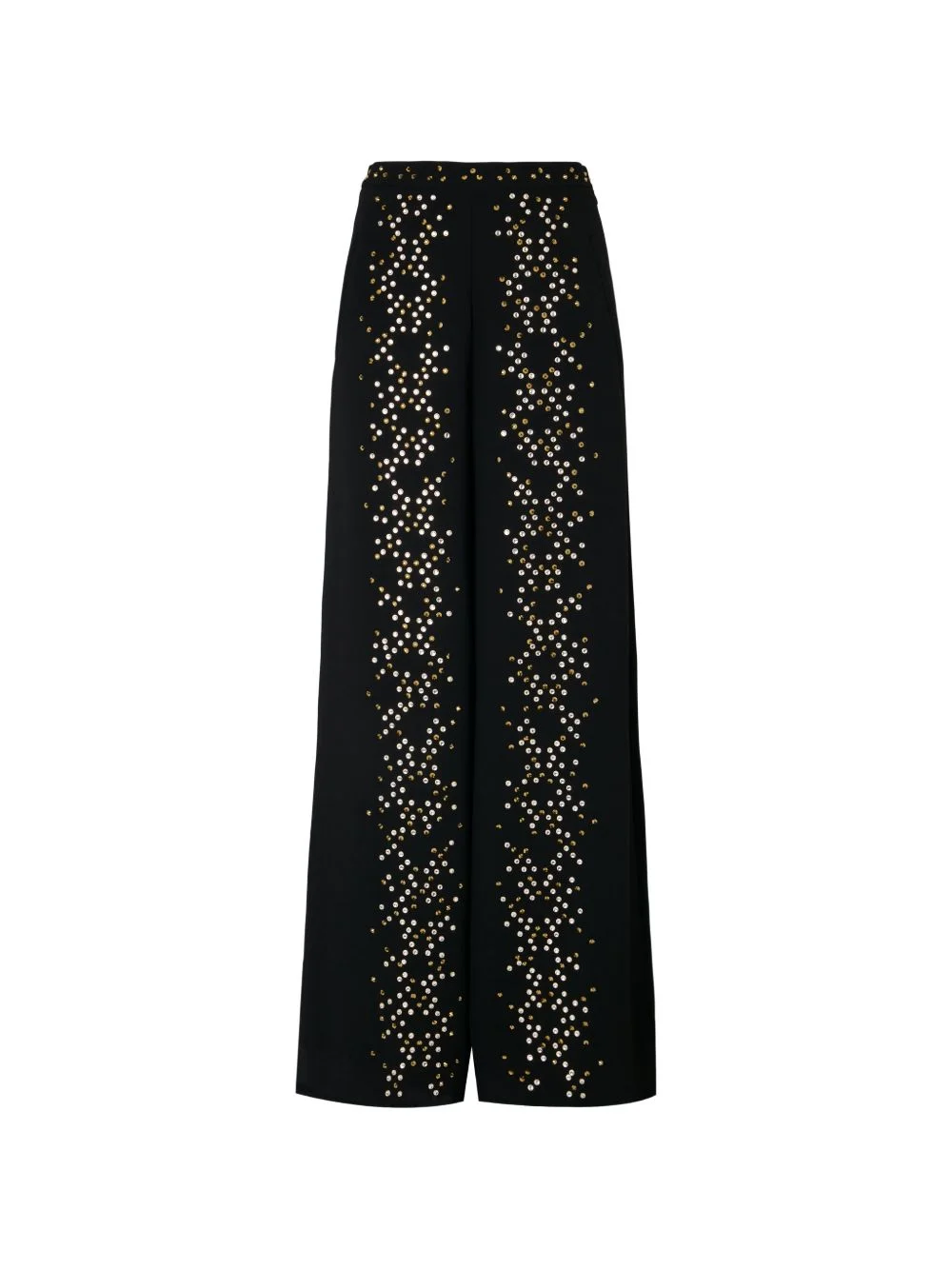 Oberon stud-embellished palazzo pants - 1