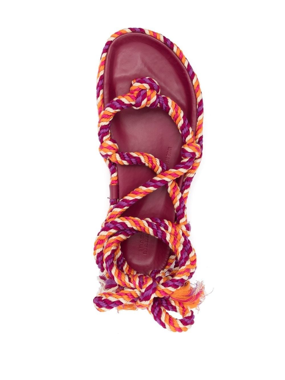 Erol tasselled rope sandals - 4