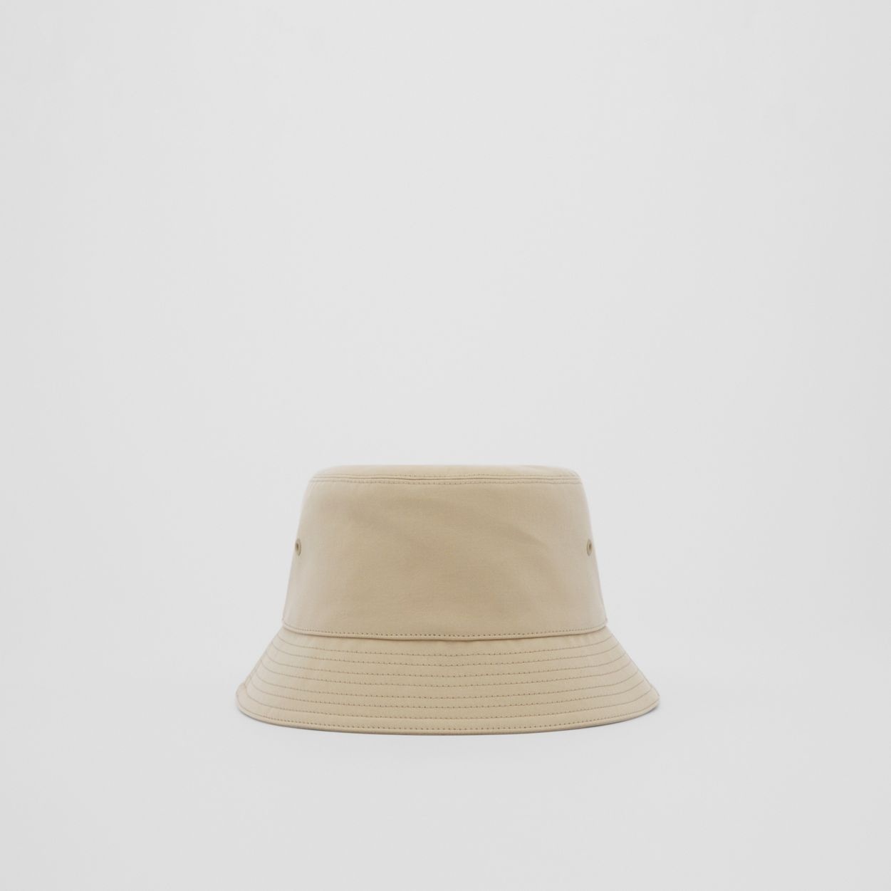 Embroidered Logo Cotton Bucket Hat - 7