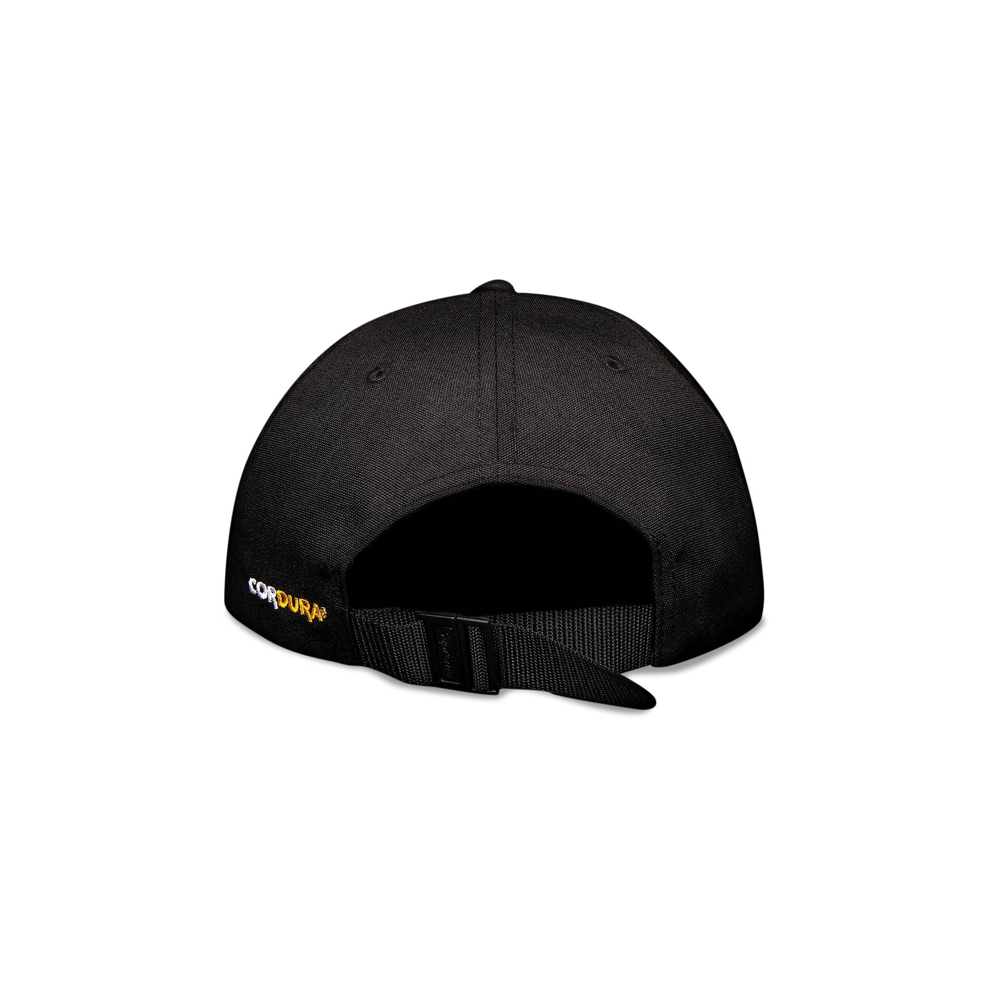 Supreme Supreme Stacked Cordura 6-Panel 'Black' | REVERSIBLE