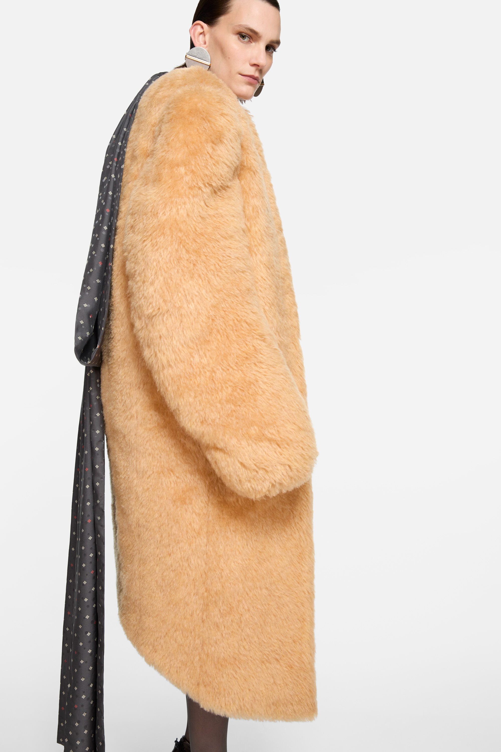 Wool coat - Honey beige - 4