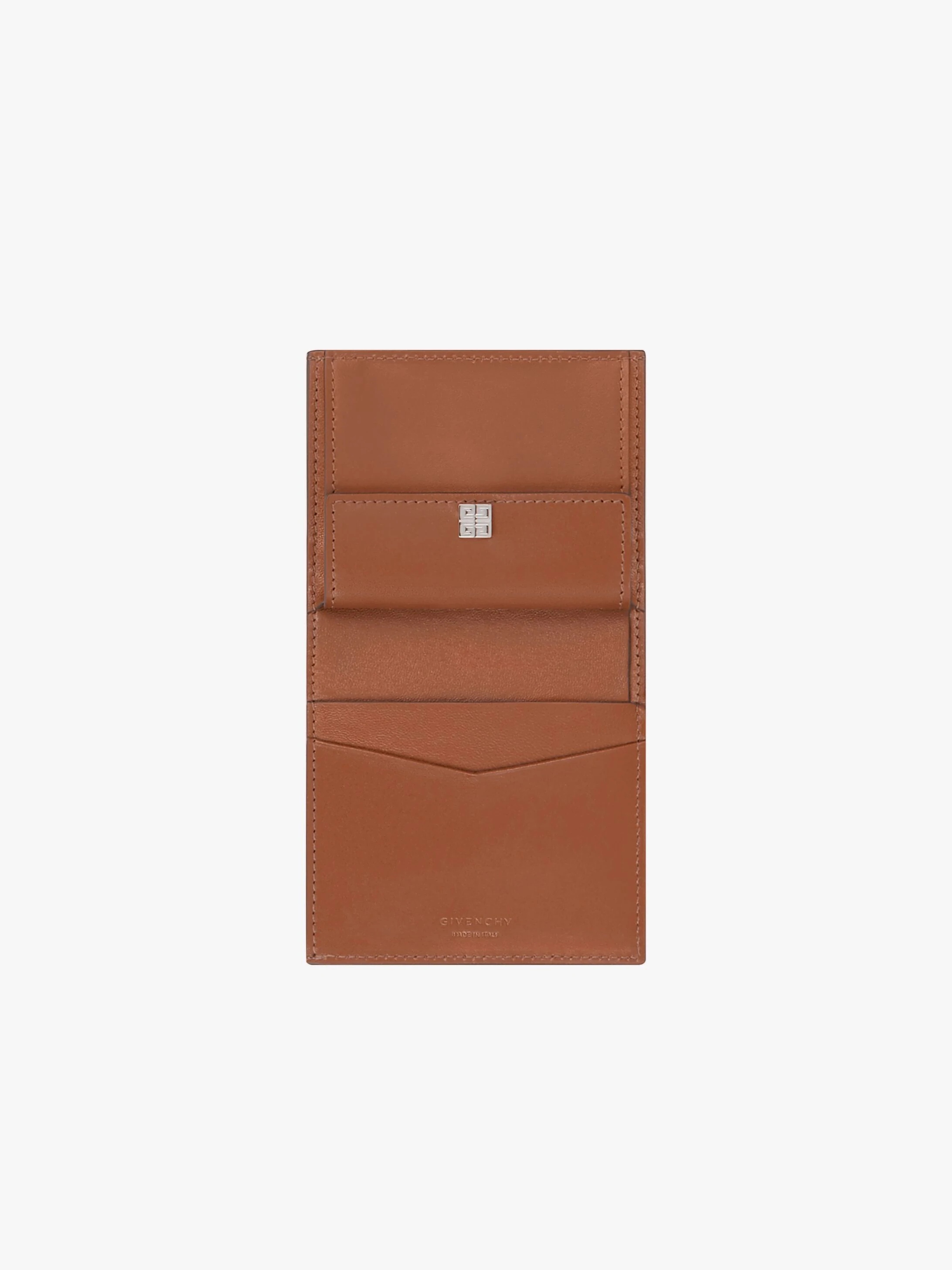 SMALL 4G WALLET IN BOX LEATHER - 4