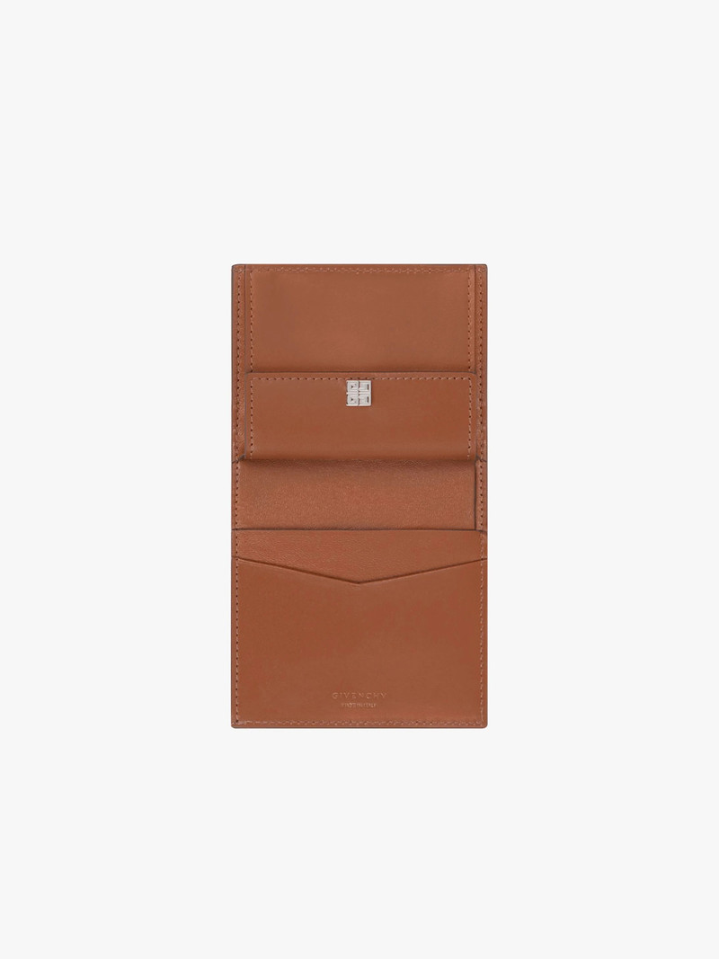 SMALL 4G WALLET IN BOX LEATHER 4