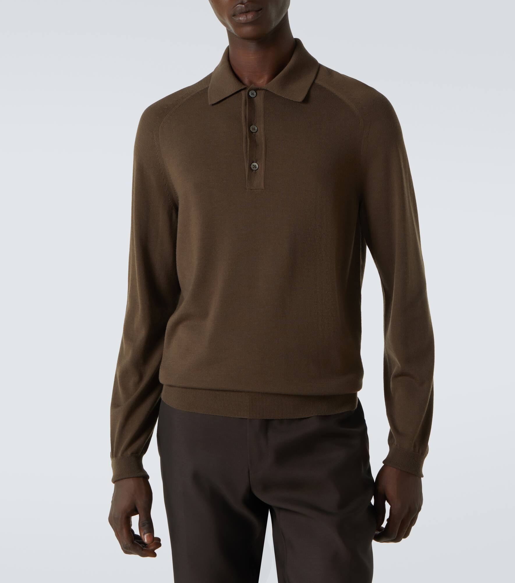 Wool polo shirt - 3