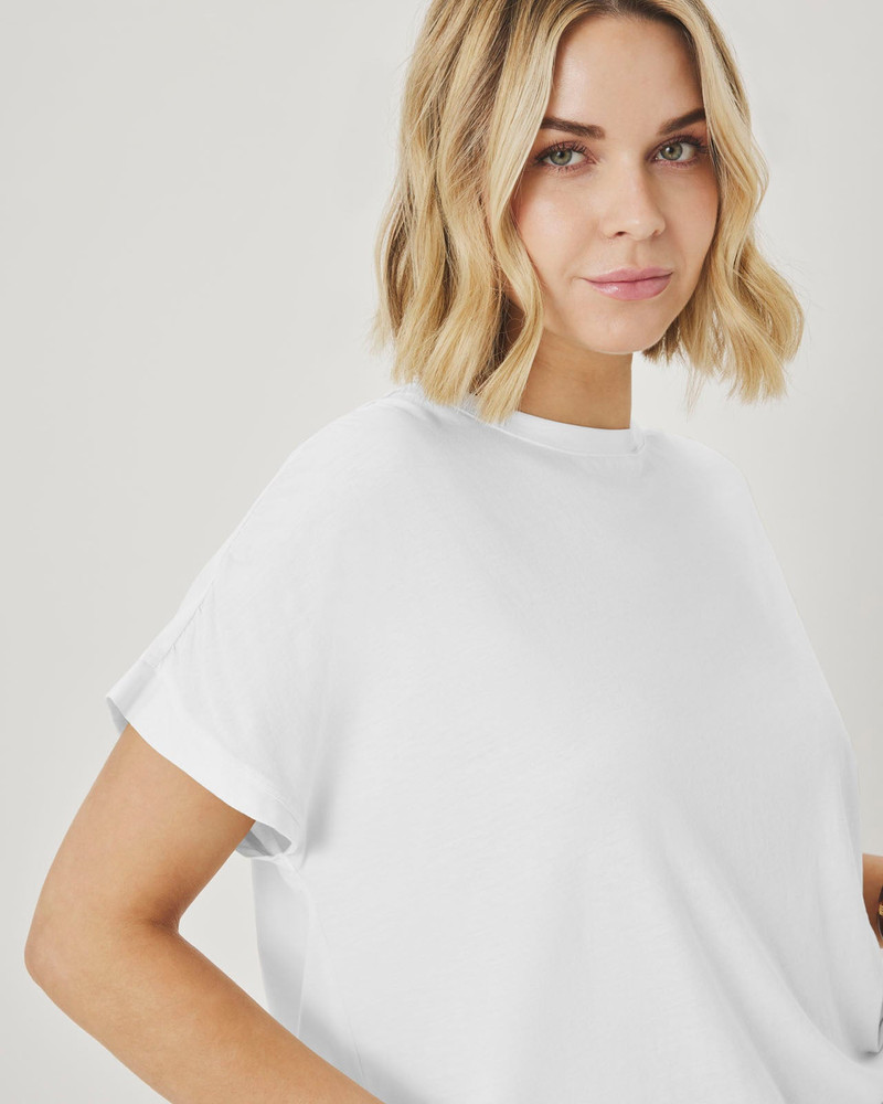 Splendid Rebecca Shirred Tee outlook