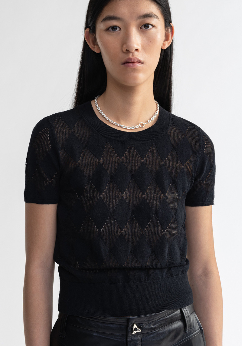 AERON SONIA
Diamond knit short sleeved top outlook