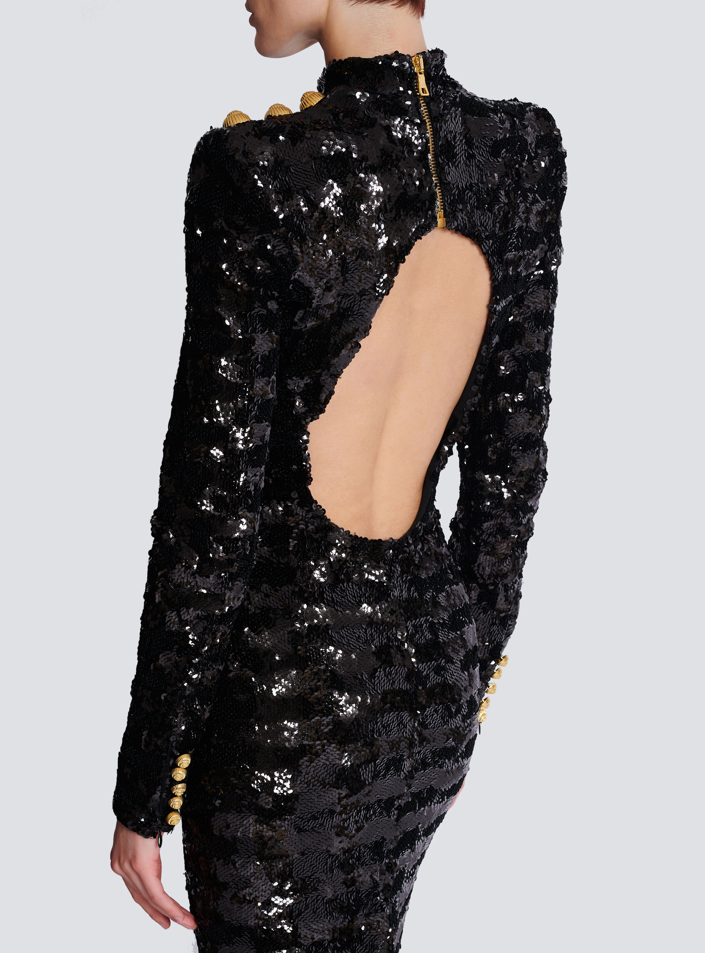 Long sequin dress - 8