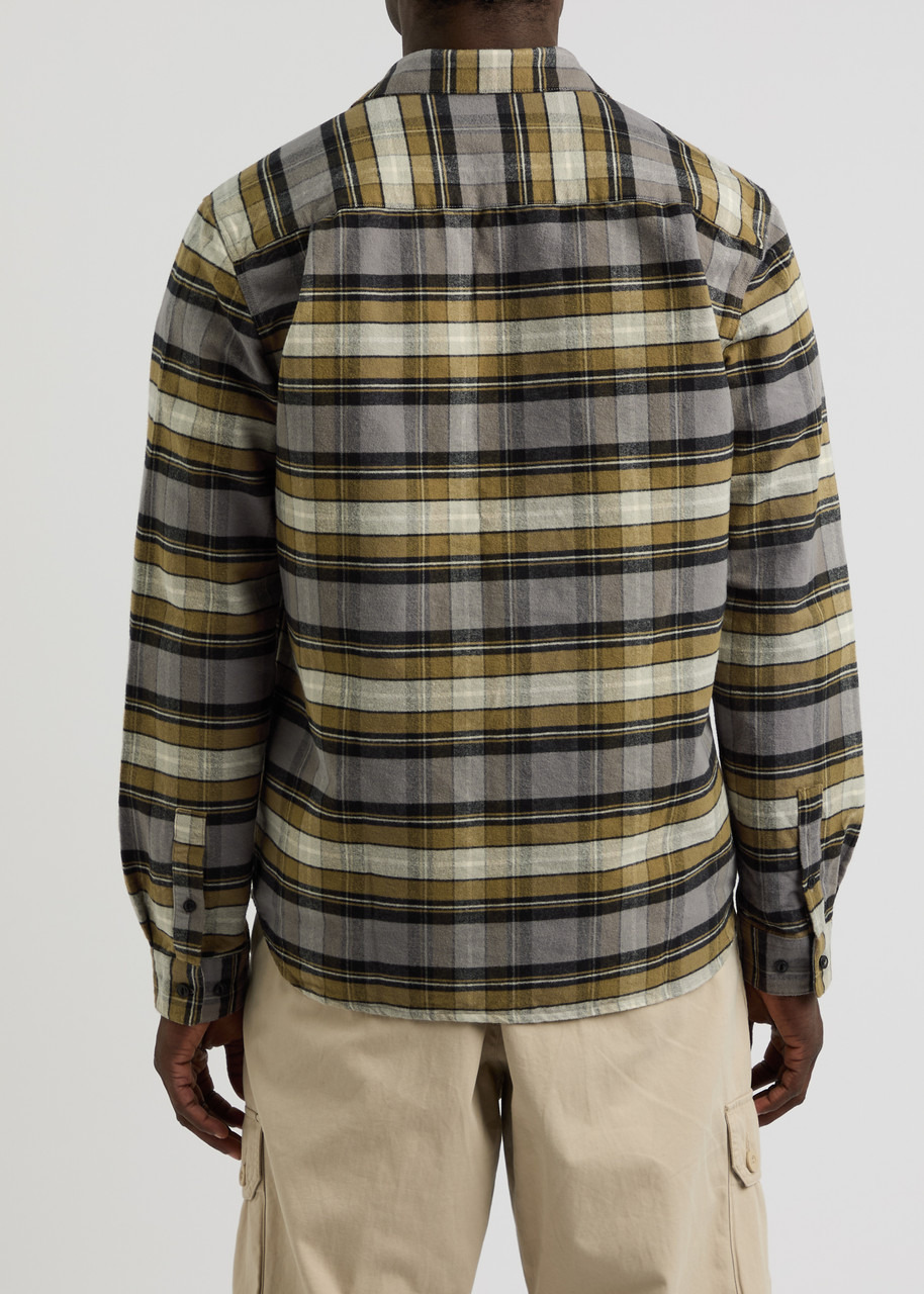 Ymc Curtis Checked Cotton Shirt - 3
