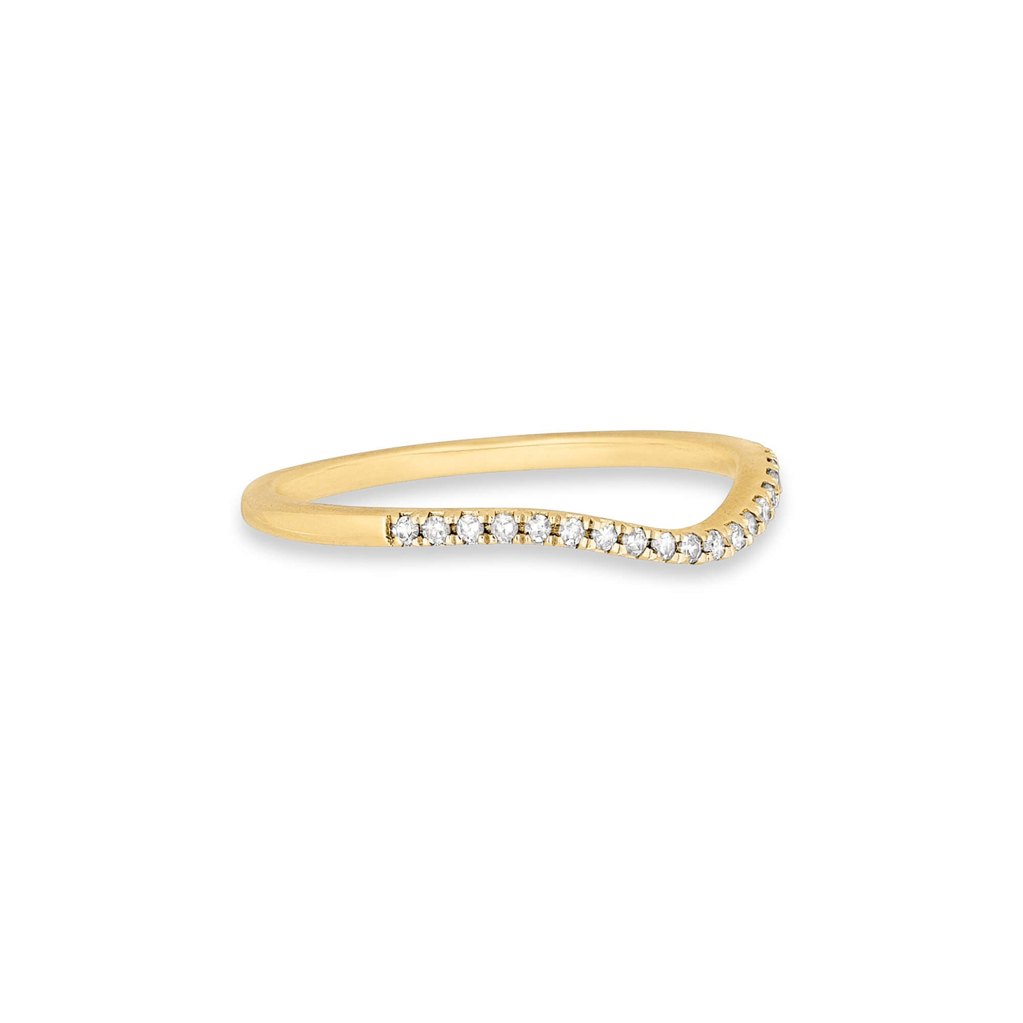 Pave Merge Ring - 3