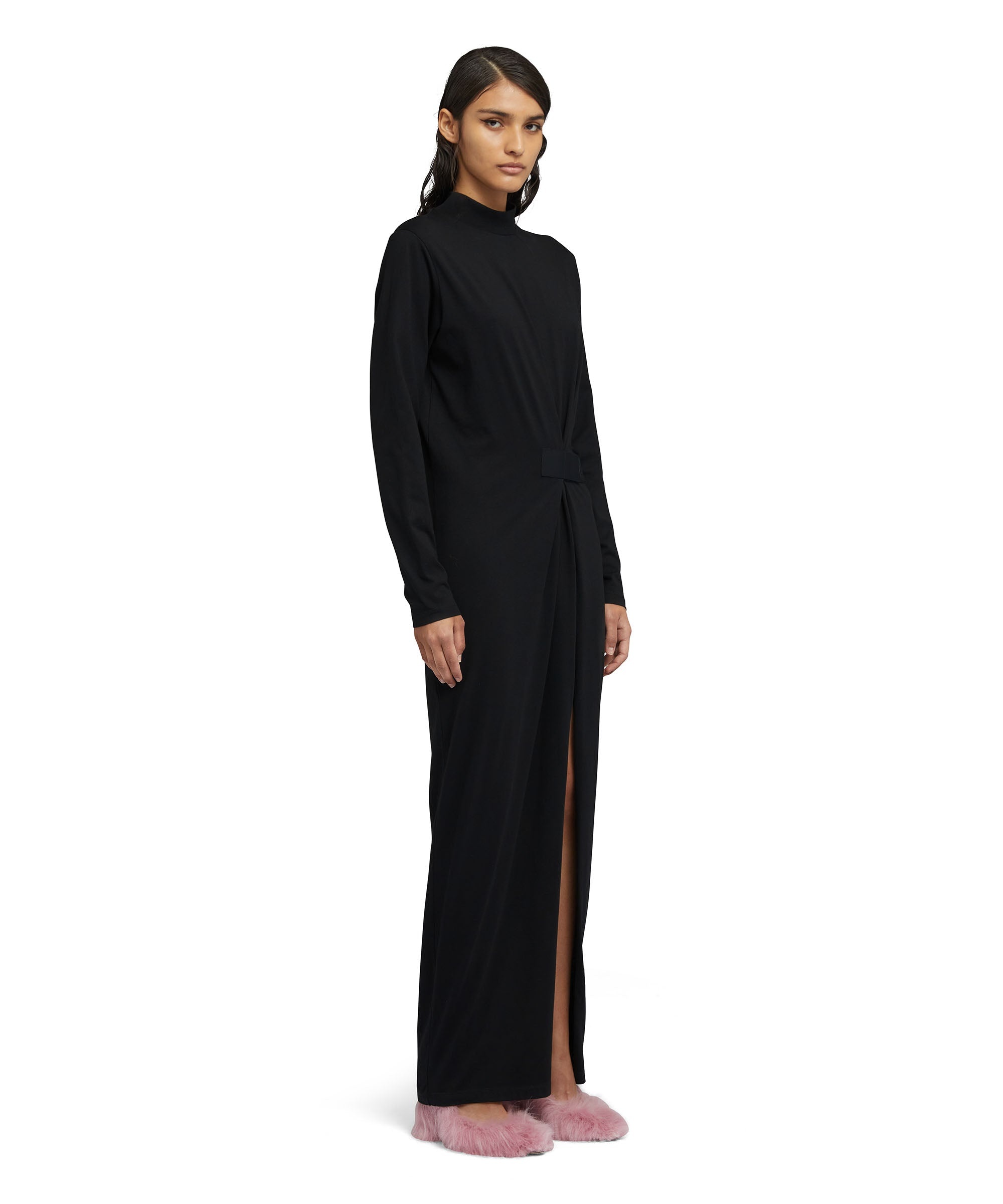 "Embroidery tone on tone logo" dress - 4