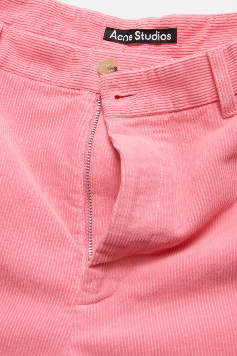 Cord trousers - Tango pink 6
