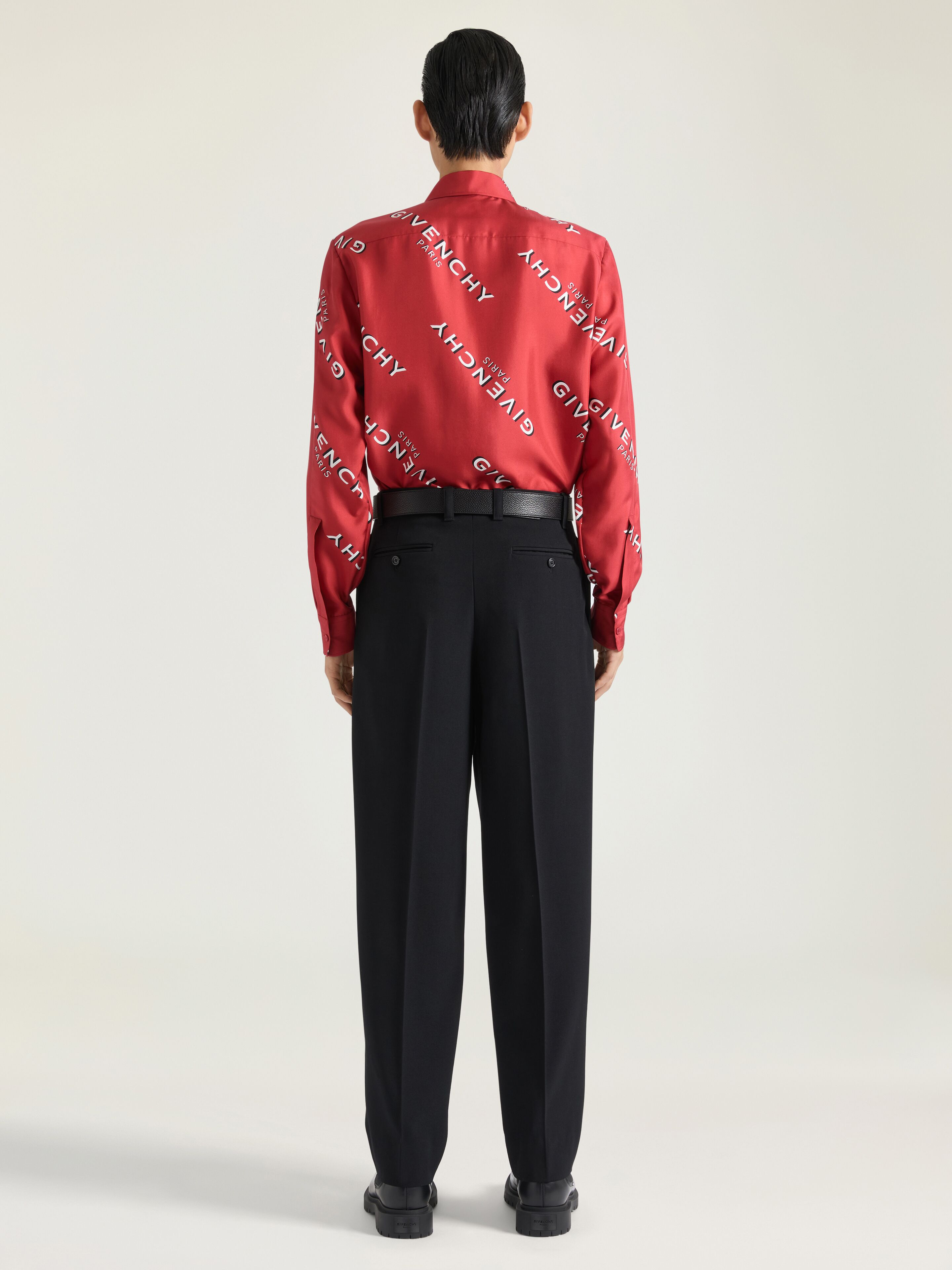 GIVENCHY SHADOW PRINTED SHIRT IN SILK - 3