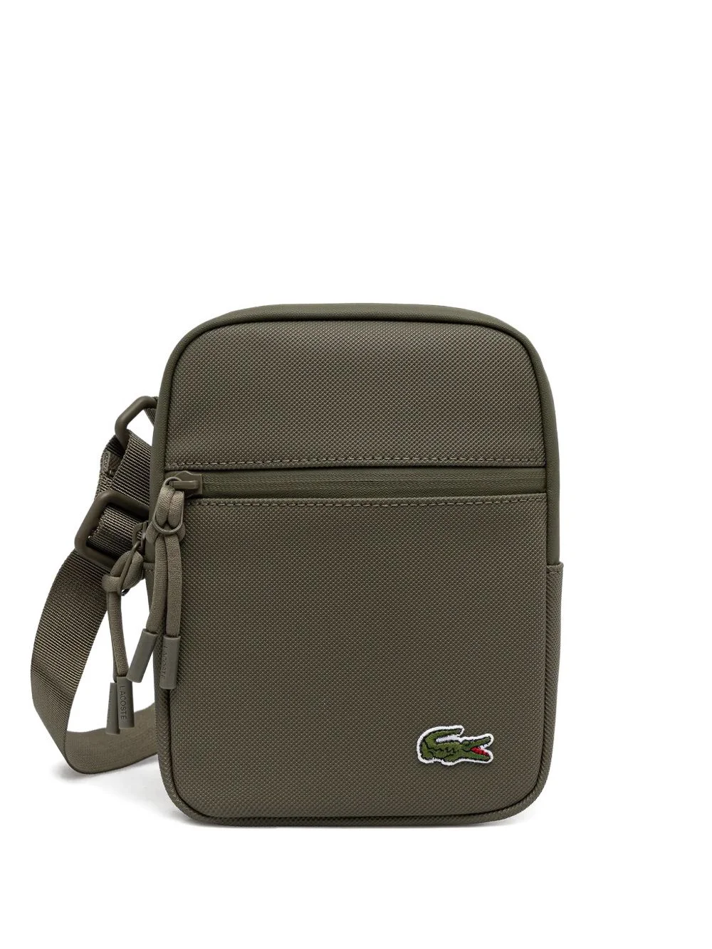 zip logo cross body bag - 1