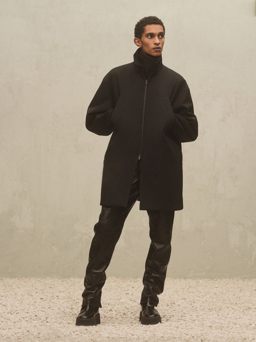 Leather 5 Pocket Pants - 4