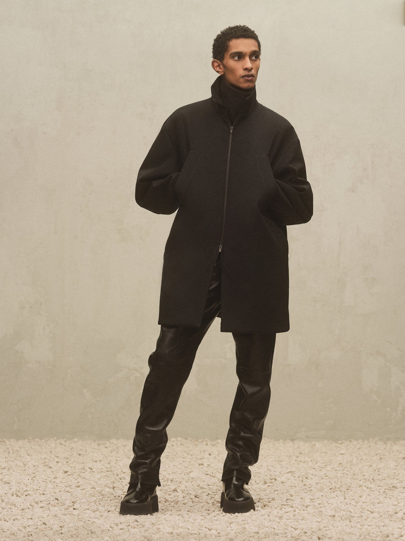 Fear of God Leather 5 Pocket Pants outlook