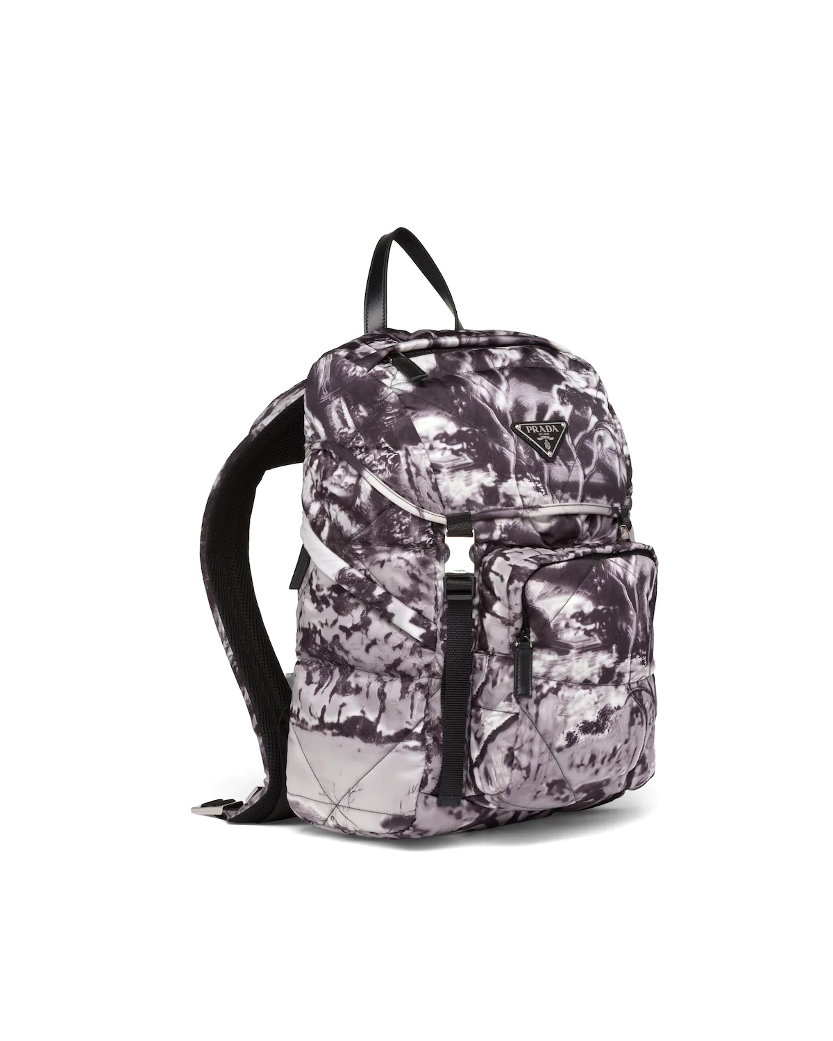 Printed Re-Nylon backpack - 3