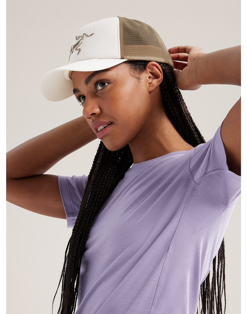 Bird Trucker Curved Brim Hat 4