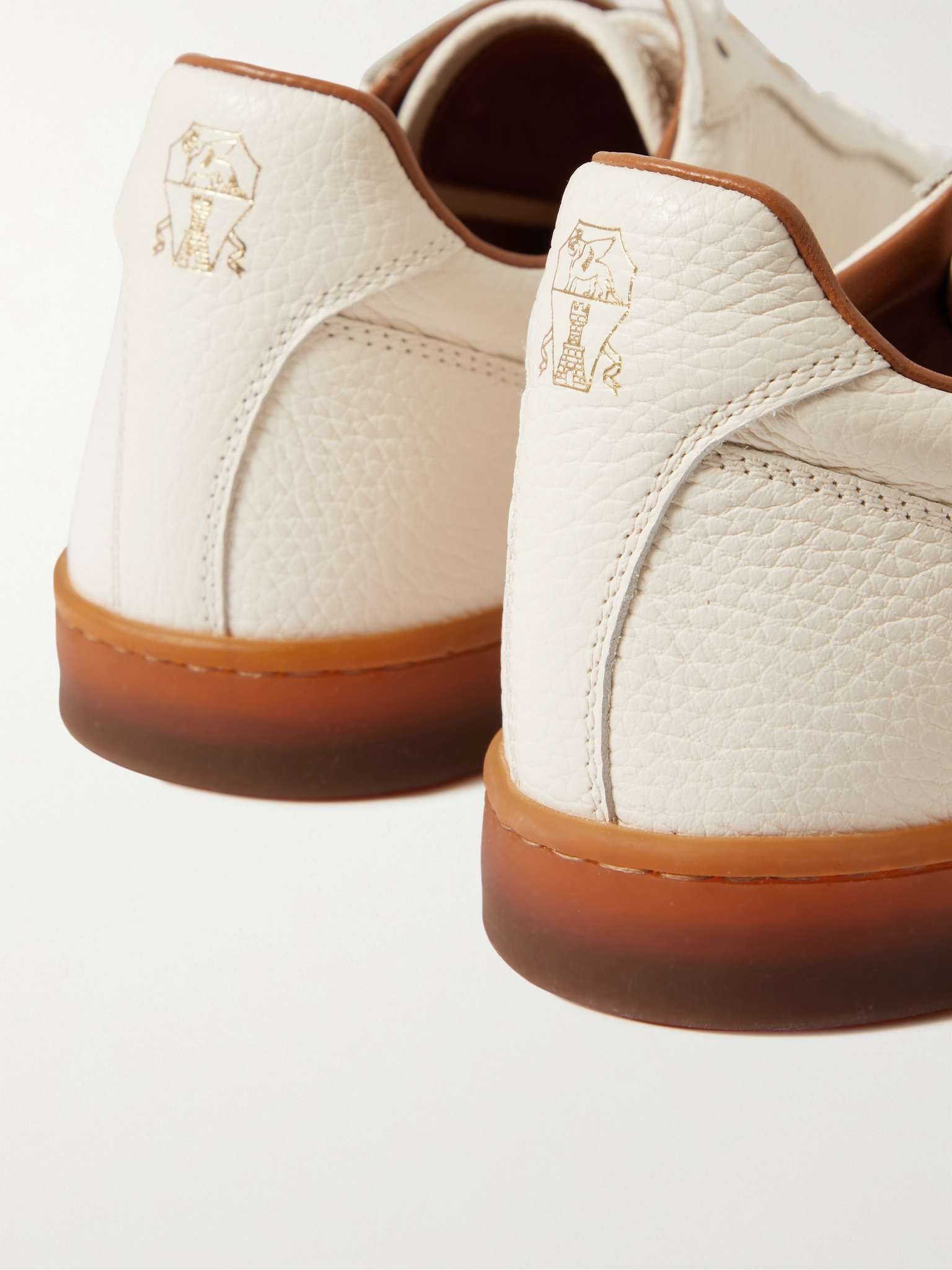 Full-Grain Leather Sneakers - 6