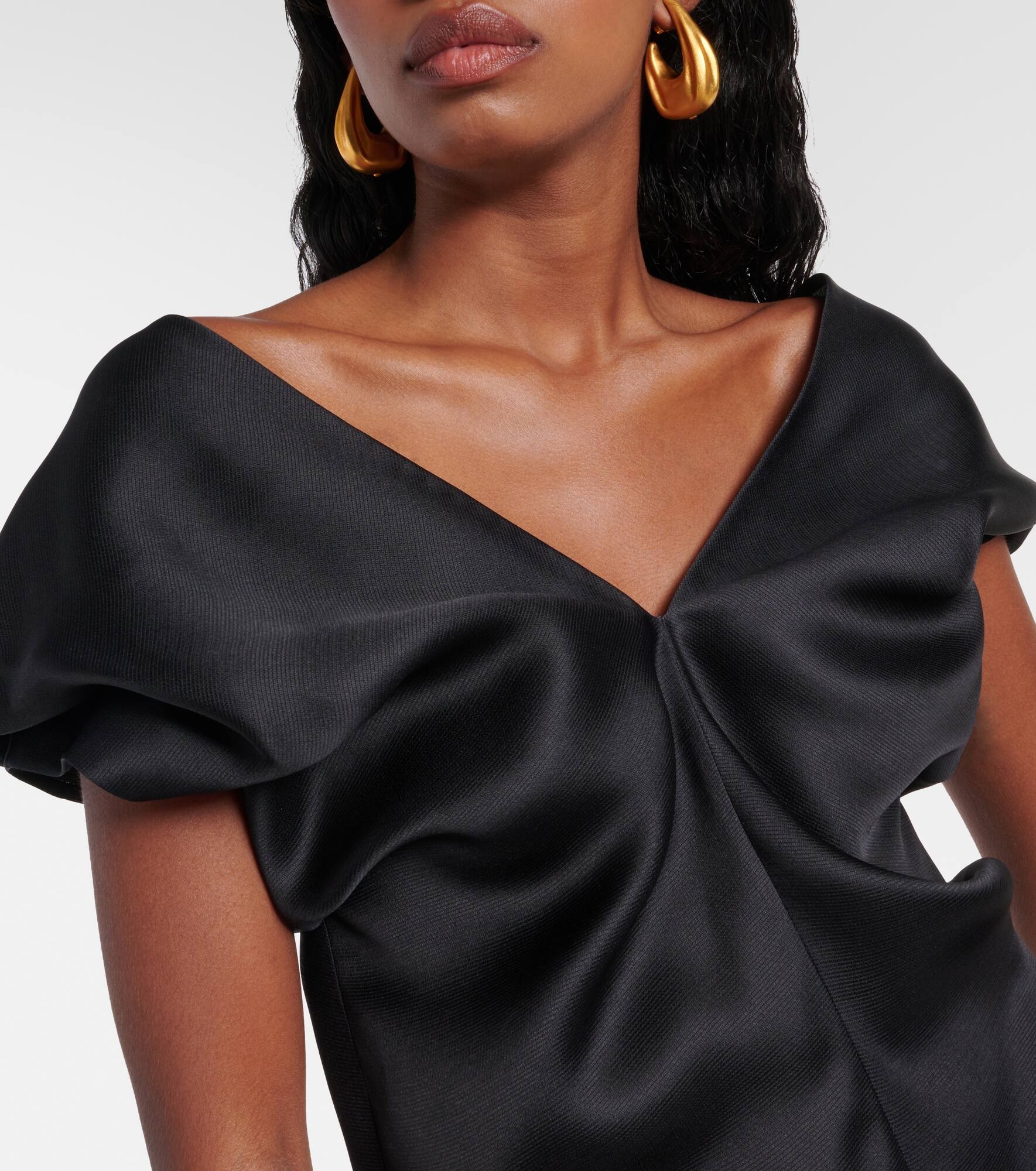 Ami silk satin top - 4