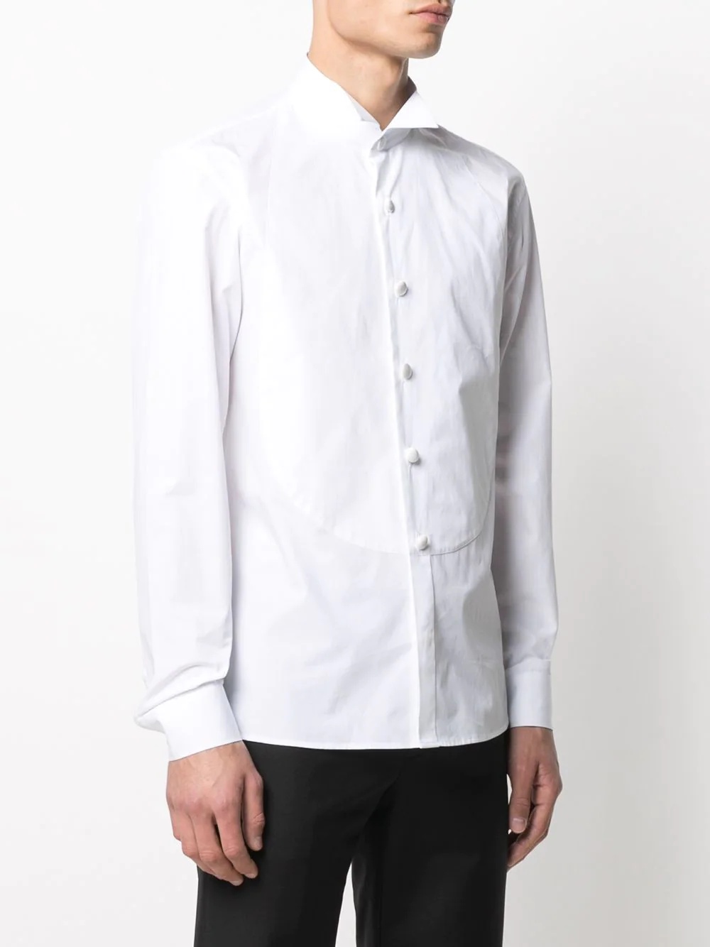 cotton wingtip shirt - 3