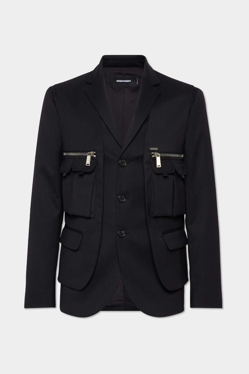 RELAX SHOULDER D2 LAYERED MULTIPOCKET JACKET - 1
