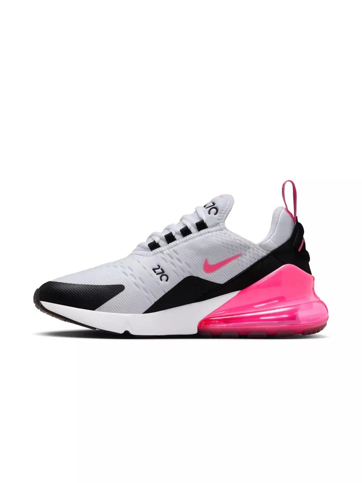 Air Max 270 "White/Hyper Pink/Black" Women's Shoe - 4