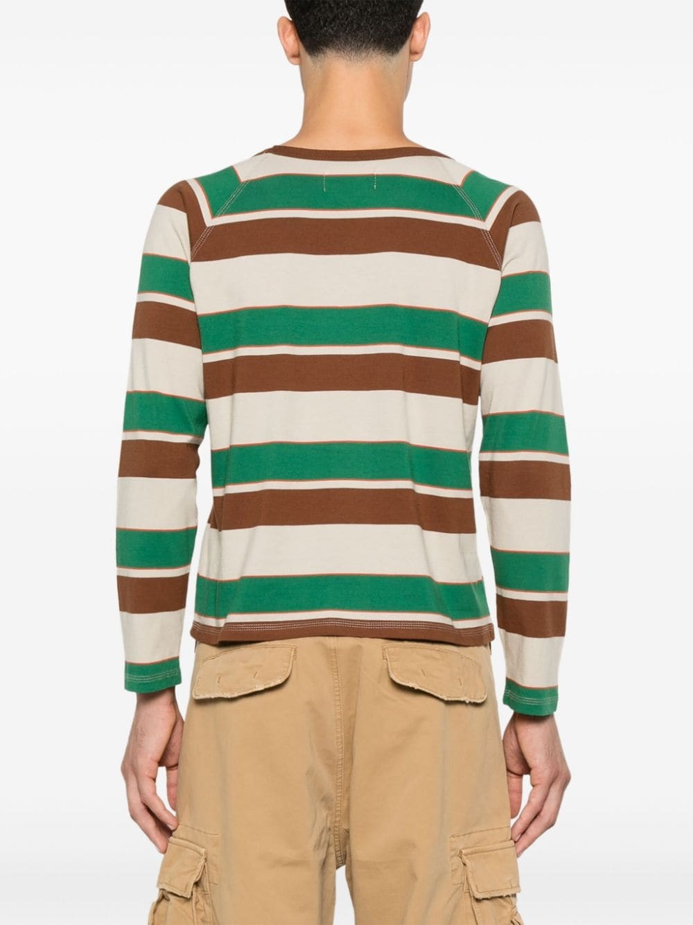 striped T-shirt - 7