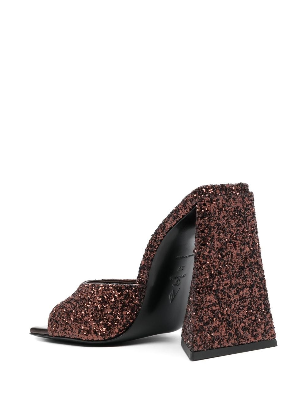 Devon sequin-embellished mules - 3