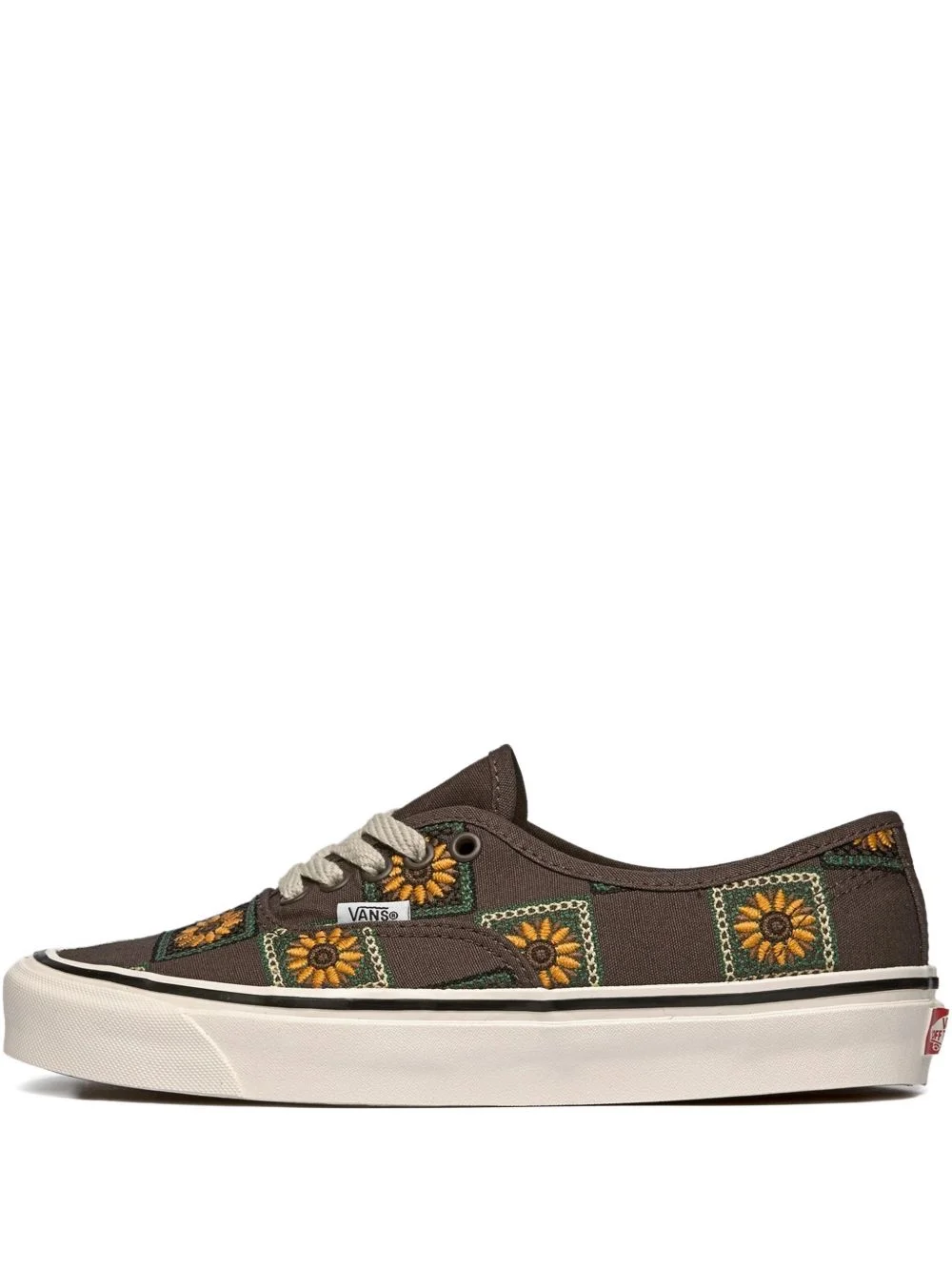 Authentic 44 DX "Granny Check - Chocolate" sneakers - 1