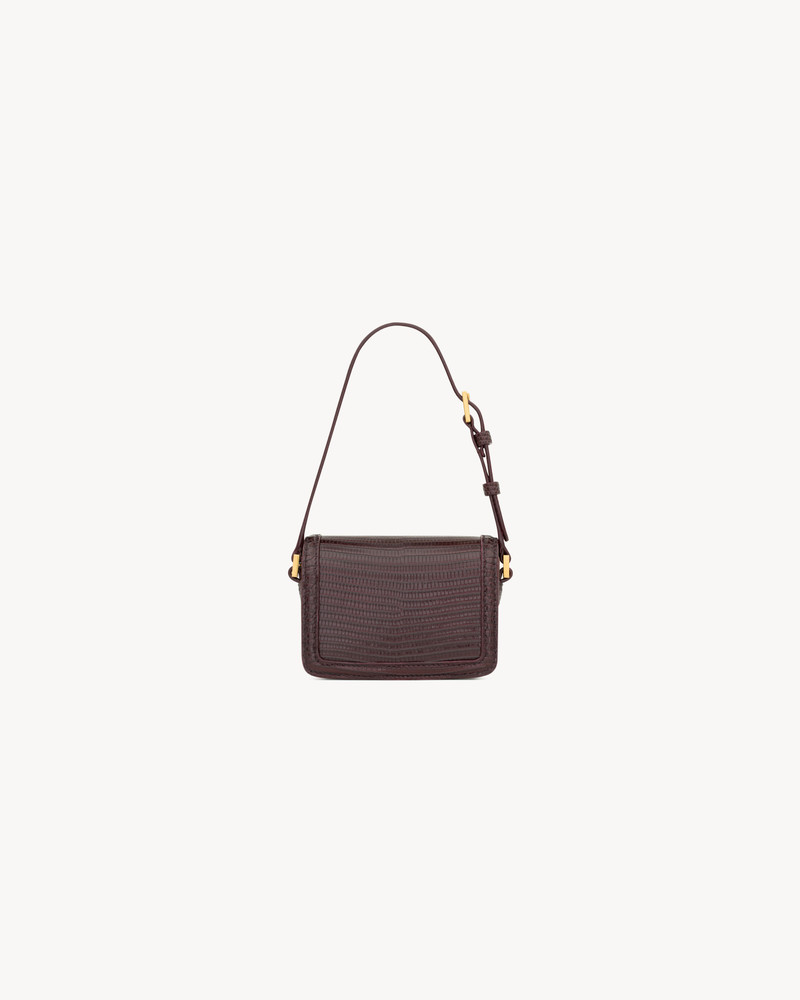 SAINT LAURENT SOLFERINO MICRO BAG IN LIZARD outlook