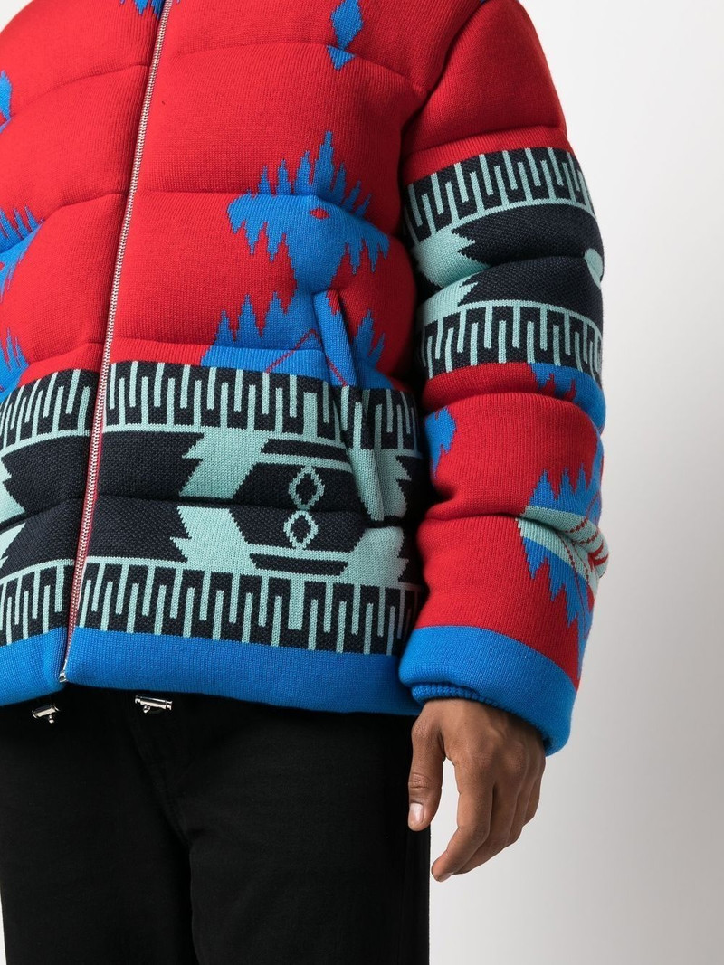 Icon Jacquard padded jacket 5