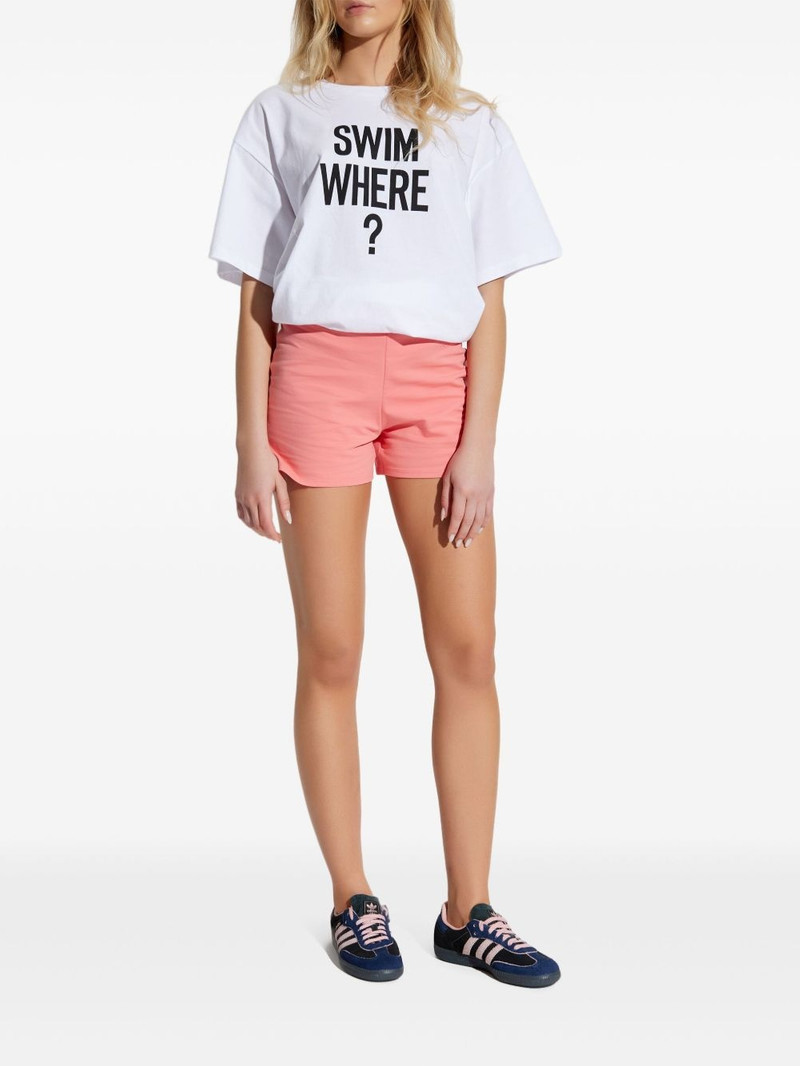 Moschino logo shorts outlook